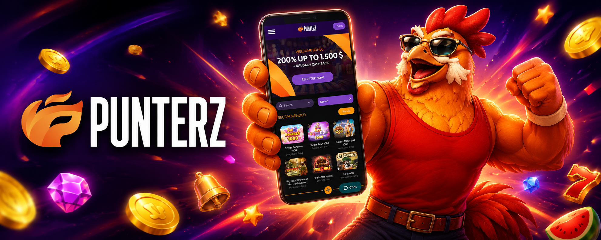 Punterz Casino App Screenshot